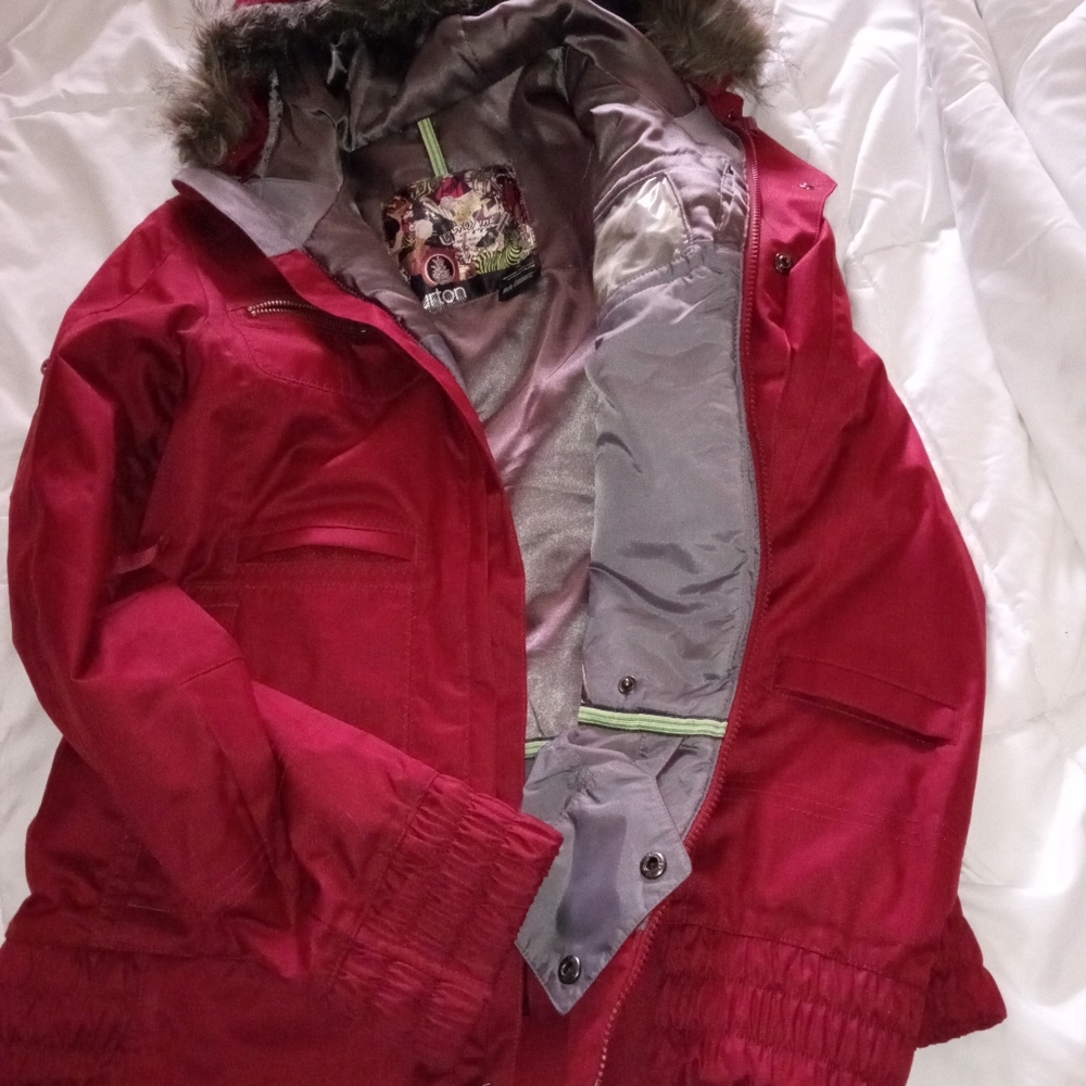 BURTON women's jacket, burgundy